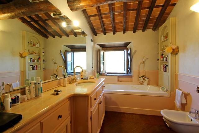 Traditional Tuscan Villa with Sea Views & Olive Grove