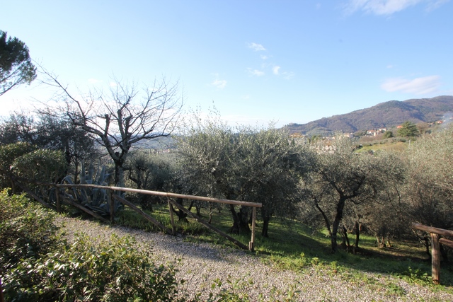 Casale ristrutturato con panorama toscano