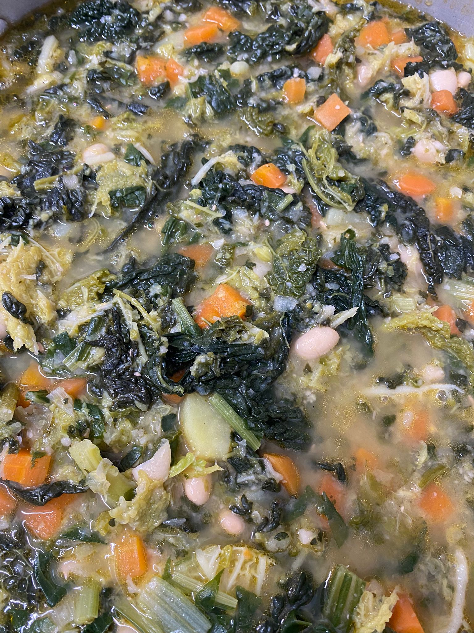 Famous tuscan vegetable soup