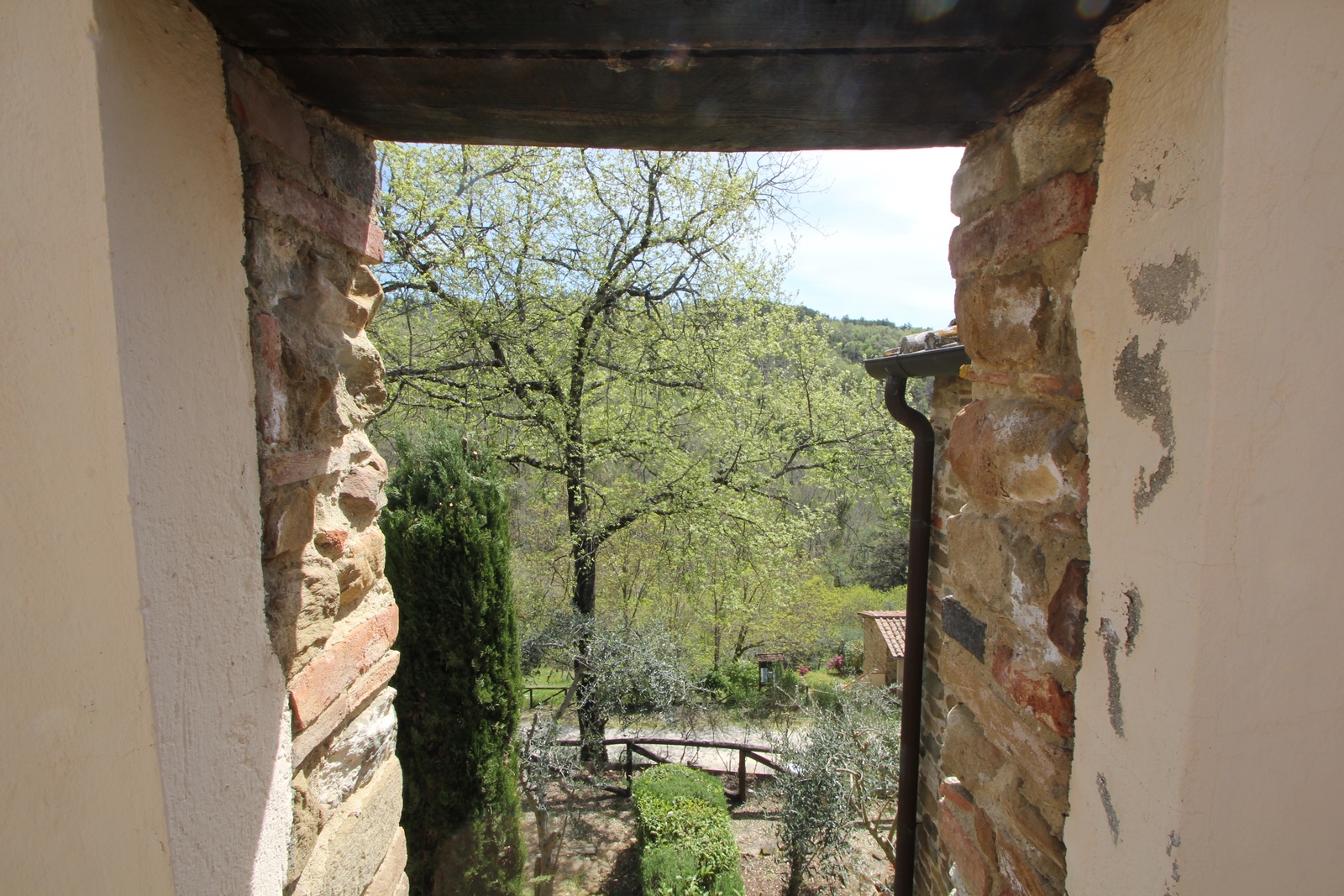 Kamenný dům v rezidenci v Chianti