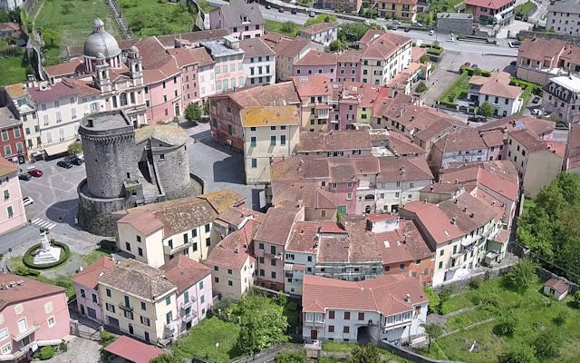 Parte della Liguria verso Monti