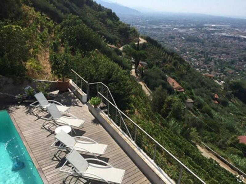 Elegant Villa with Pool & Breathtaking Sea Views in Versilia, Tuscany