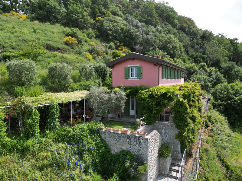 Summer domicile with dreamlike sea view in the Tuscan Versilia for Sale