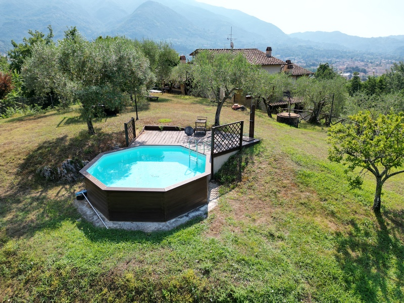 Secluded Rustic Villa Near Camaiore – Unique Estate with Terraces & Annexes