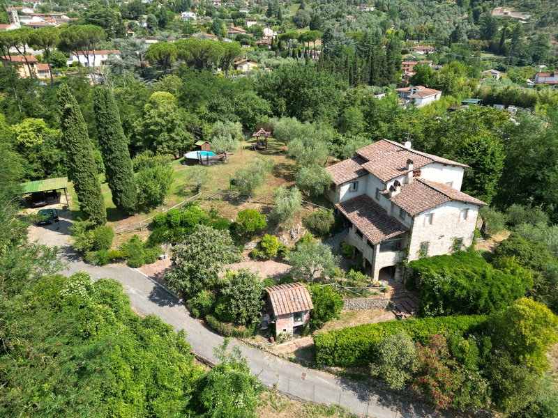 Secluded Rustic Villa Near Camaiore – Unique Estate with Terraces & Annexes