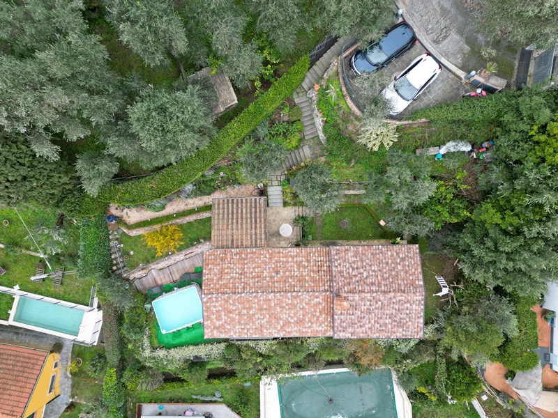 Villa in Corsanico with sea view