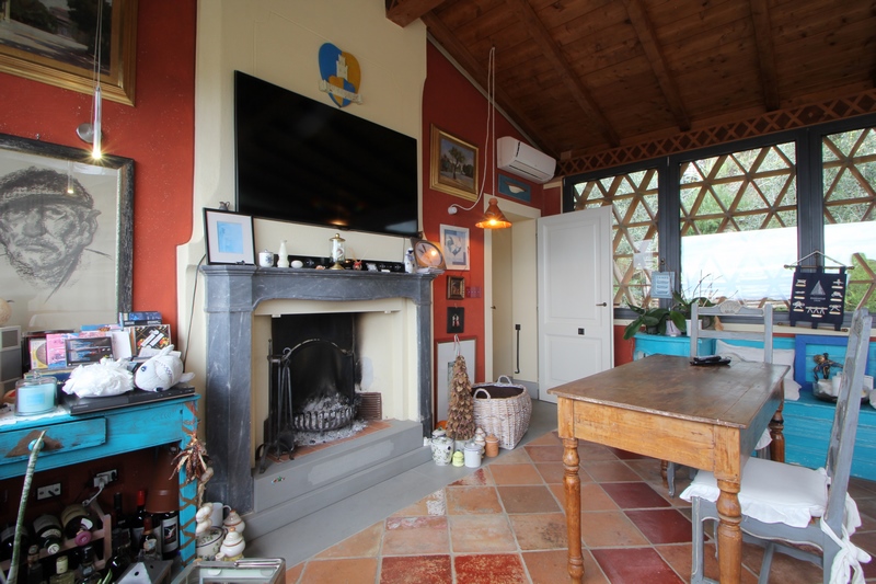 Elegant Coastal Home with Stunning Sea Views & Turkish Bath