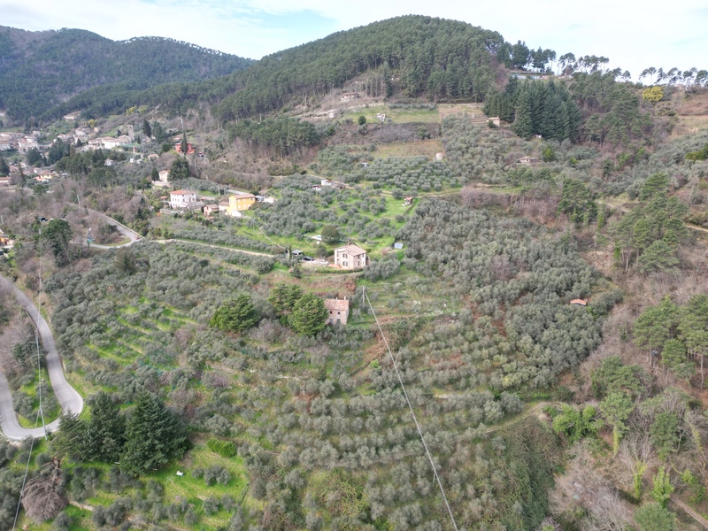 Restored stone house in Colle di Compito