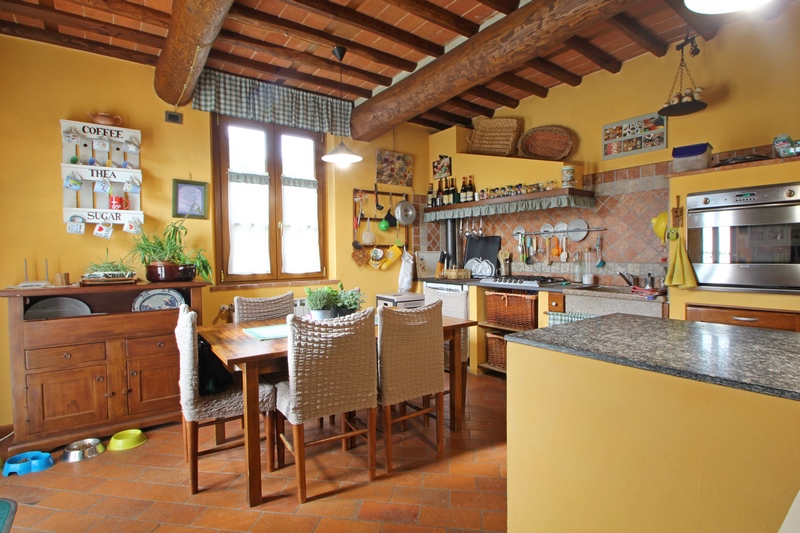 Restored stone house in Colle di Compito