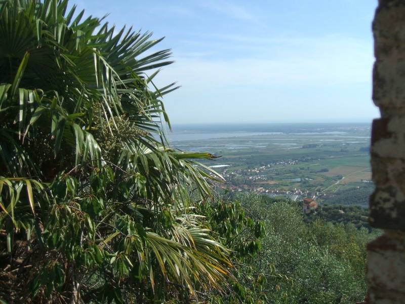 2 rustici con vista mare