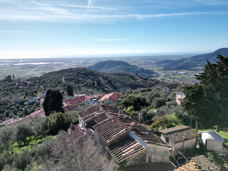 Charming Stone House with Cottage & Sea Views near Massarosa
