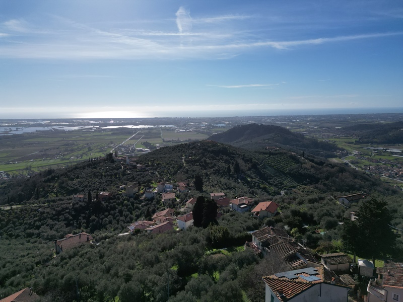Charming Stone House with Cottage & Sea Views near Massarosa