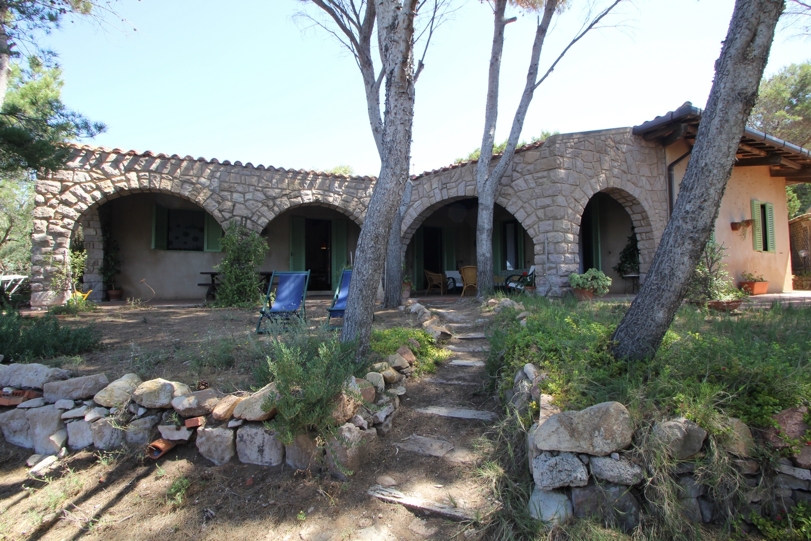 Villa in Sardinien am Strand