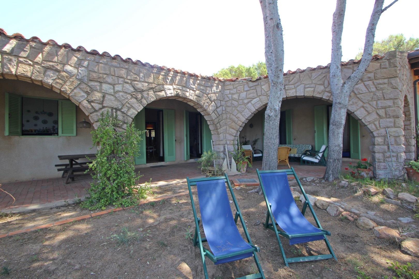 Villa in Sardinien am Strand