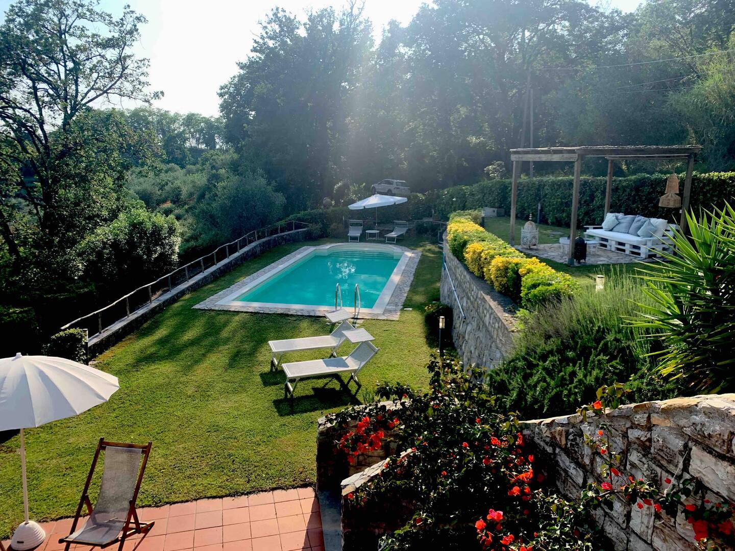 Sea-View Villa with Private Pool in Corsanico-Bargecchia, Tuscany