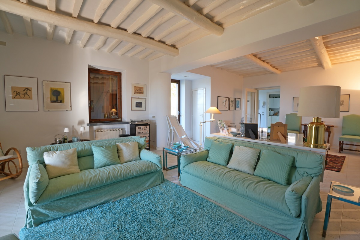 Exclusive Tuscan Villa with Panoramic Sea Views & Olive Grove in Versilia