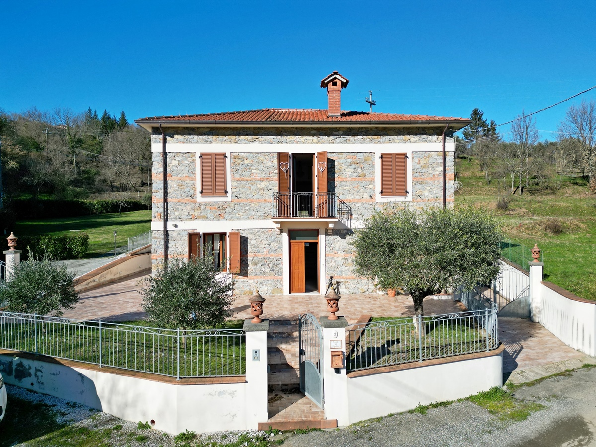 Renovated Farmhouse with Pool and Mountain Views Near Barbarasco