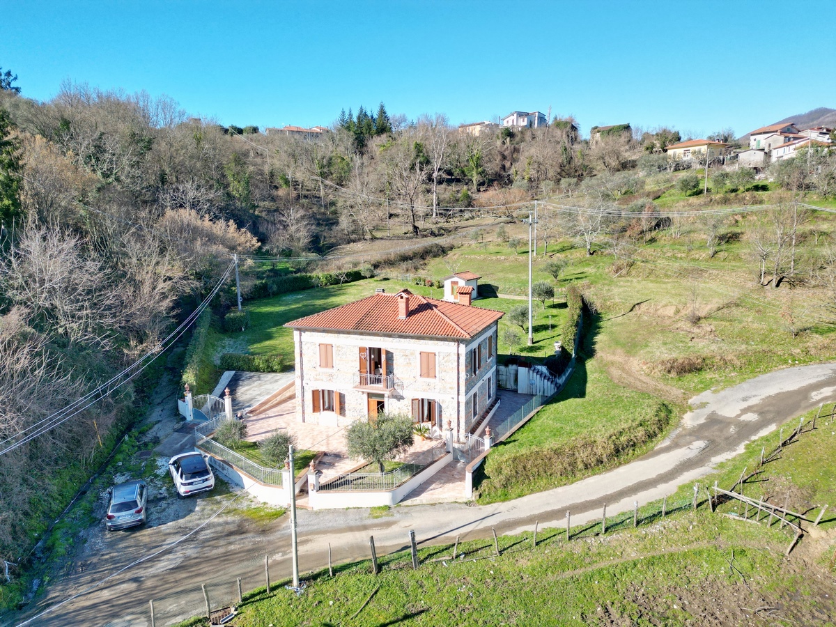 Renovated Farmhouse with Pool and Mountain Views Near Barbarasco