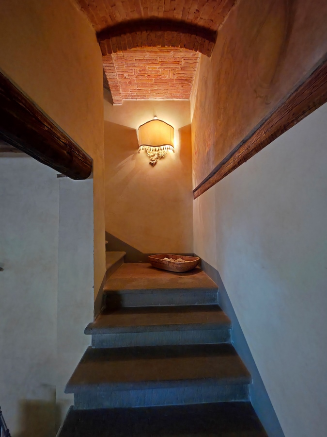 Eckteil eines Landhauses bei San Miniato