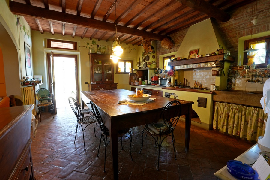 Eckteil eines Landhauses bei San Miniato