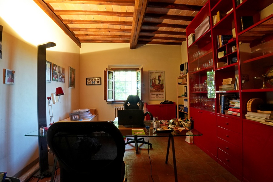 Eckteil eines Landhauses bei San Miniato