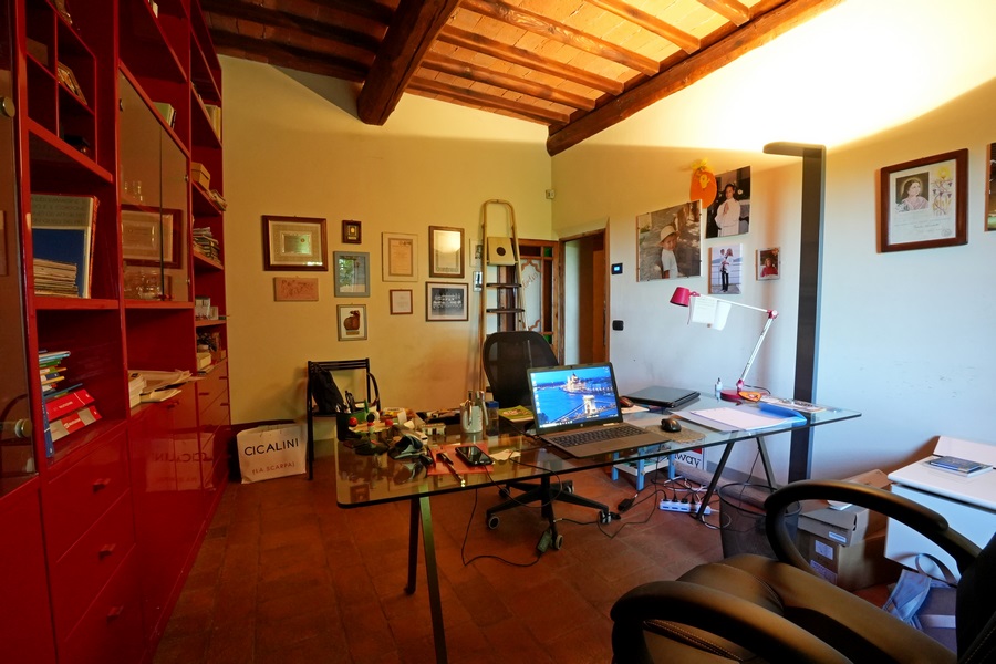 Eckteil eines Landhauses bei San Miniato