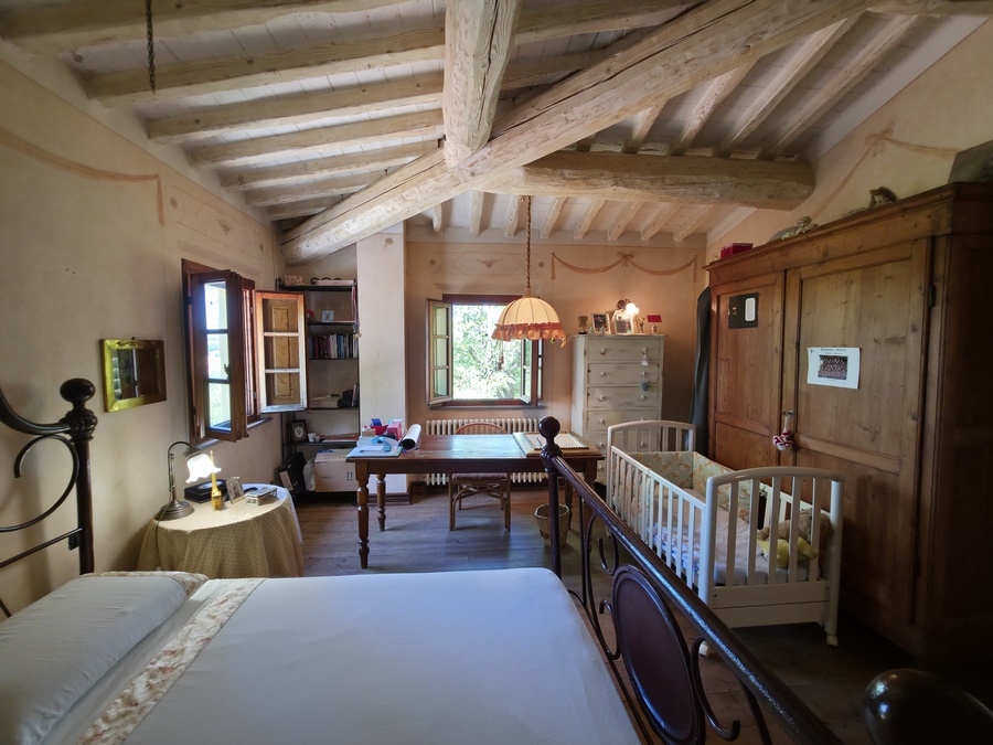 Eckteil eines Landhauses bei San Miniato