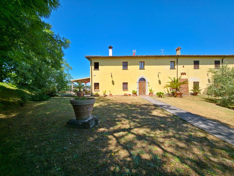 Eckteil eines Landhauses bei San Miniato