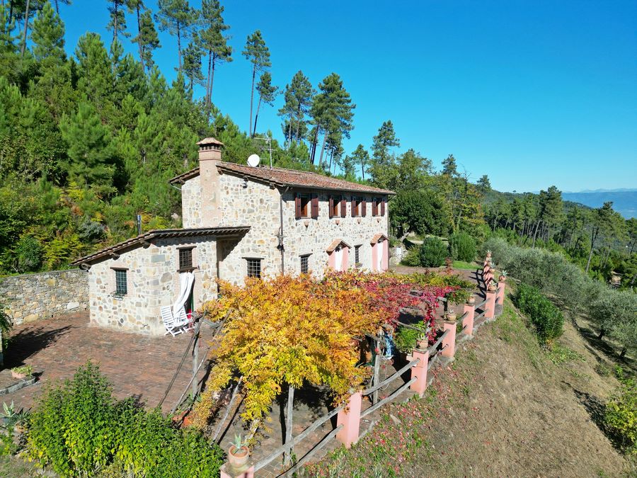 Farmhouse with pool in a dominant position – for nature lovers who love seclusion